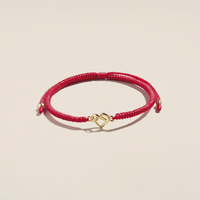 PULSERA CORAZÓN CON INFINITO